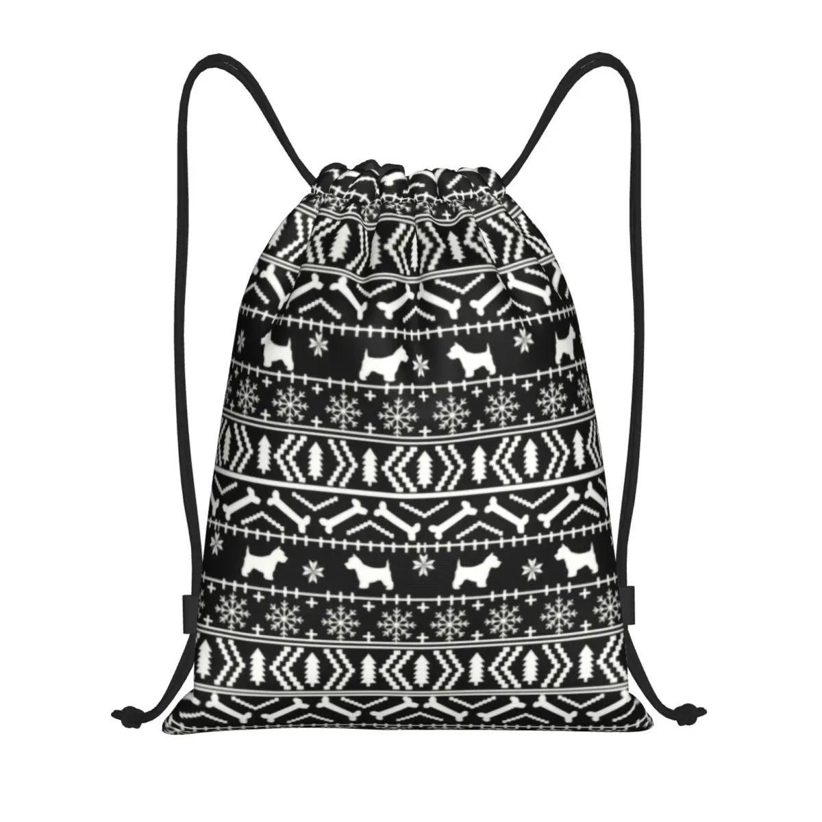 West Highland White Terrier Dog Drawstring Bag for Training Yoga Backpacks Men Westie Christmas Holiday Sports Gym Sackpack
West Highland White Terrier Dog Drawstring Bag for Training Yoga Backpacks Men Westie Christmas Holiday Sports Gym Sackpack