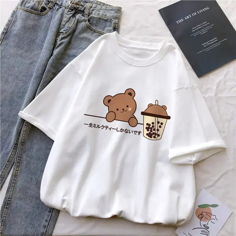 Cute Cartoon Cinnamorolled Kawaii Casual Cotton T Shirt Casual Basis WhiteTee Shirt Harajuku Streetwear Tees
Cute Cartoon Cinnamorolled Kawaii Casual Cotton T Shirt Casual Basis WhiteTee Shirt Harajuku Streetwear Tees