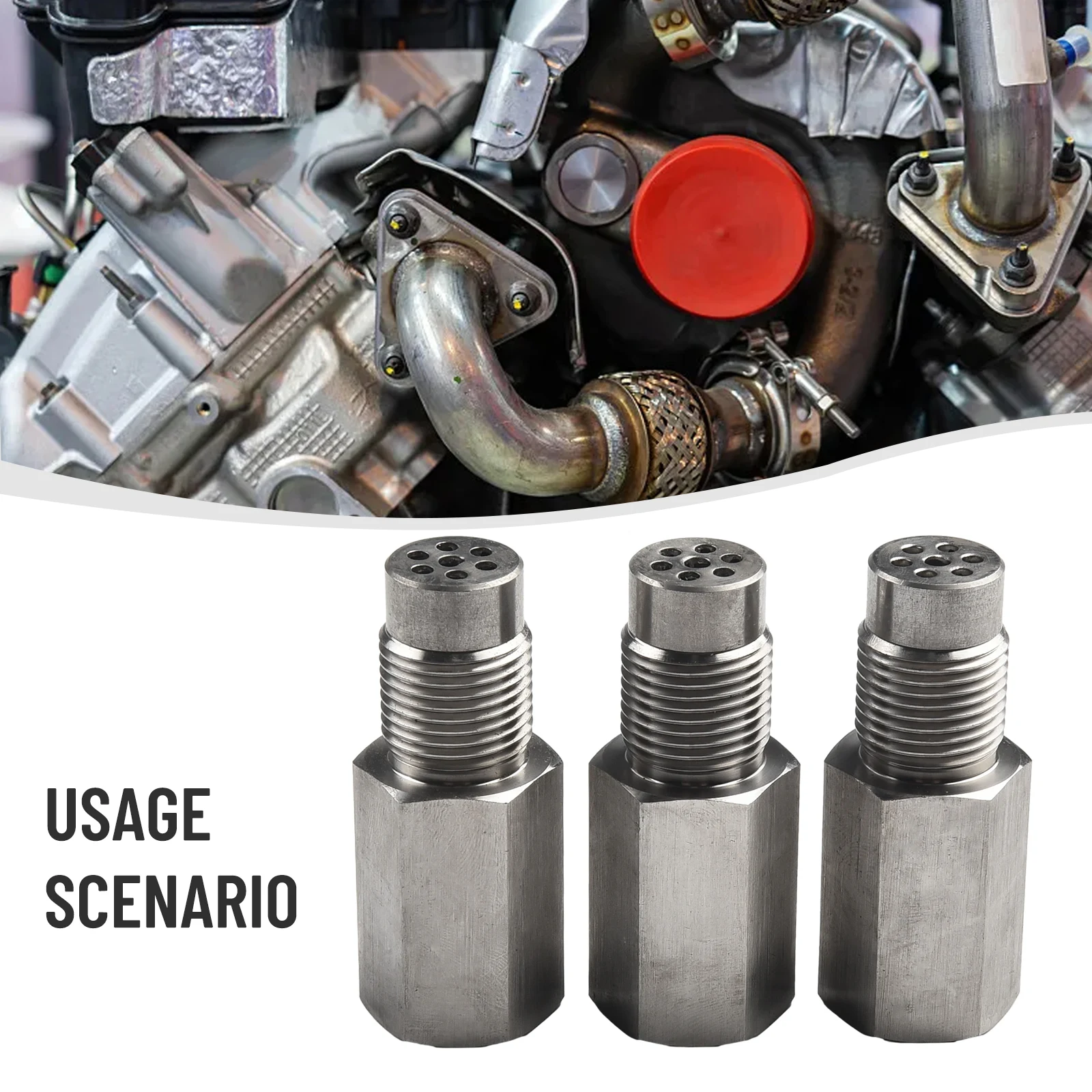 Car Catalytic Converter Cleaner O2 Sensor Eliminators Adapter Spacer Catalytic Converter 6*2.5*2.5cm 304 Stainless Steel Check
Car Catalytic Converter Cleaner O2 Sensor Eliminators Adapter Spacer Catalytic Converter 6*2.5*2.5cm 304 Stainless Steel Check