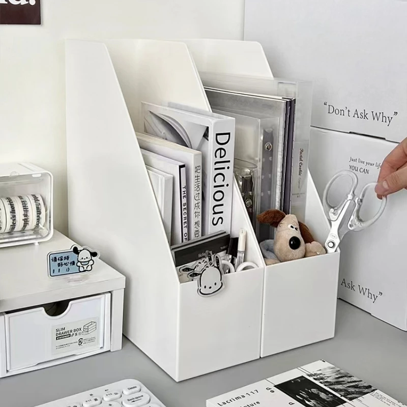 Desktop Bookends Storage Box Large-capacity Document Files Stationery Desk Organizer Book Stand Holder Kawaii Office Accessories
Desktop Bookends Storage Box Large-capacity Document Files Stationery Desk Organizer Book Stand Holder Kawaii Office Accessories