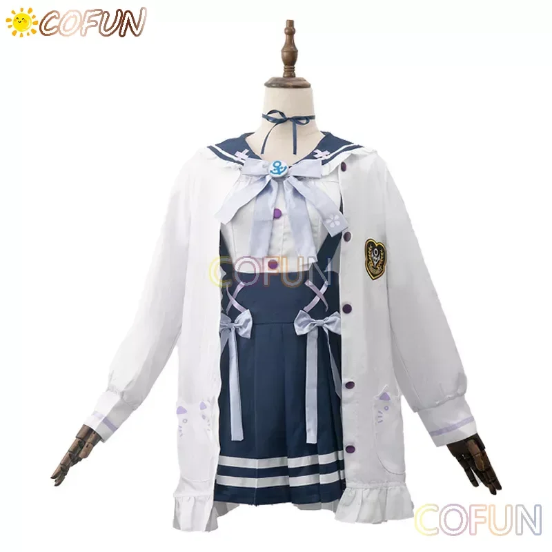 COFUN Vtuber Minato Aqua JK Одежда Косплей Костюм Хэллоуин наряды женщины анимация игры одежда
COFUN Vtuber Minato Aqua JK Одежда Косплей Костюм Хэллоуин наряды женщины анимация игры одежда