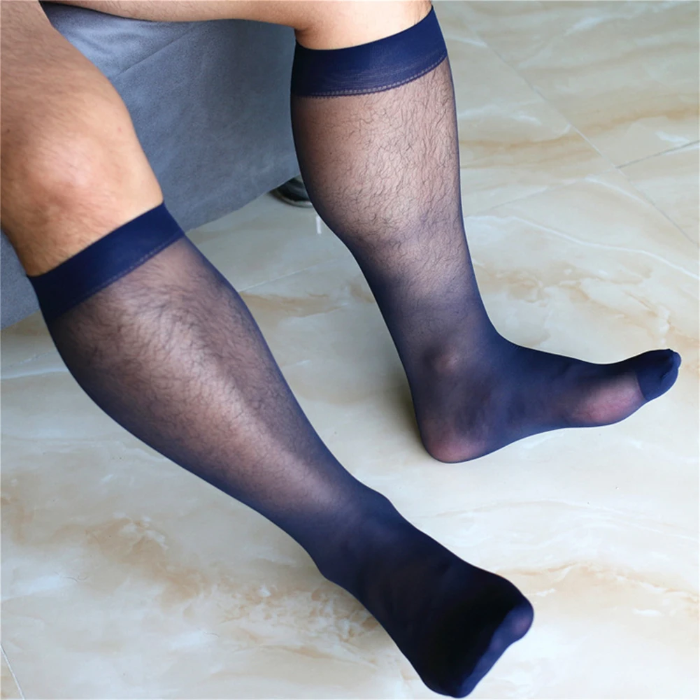 1 Pair Men's Summer See Through Business Formal Dress Socks Knee High Ultra Thin Socks Breathable Casual Male Stockings
1 Pair Men's Summer See Through Business Formal Dress Socks Knee High Ultra Thin Socks Breathable Casual Male Stockings