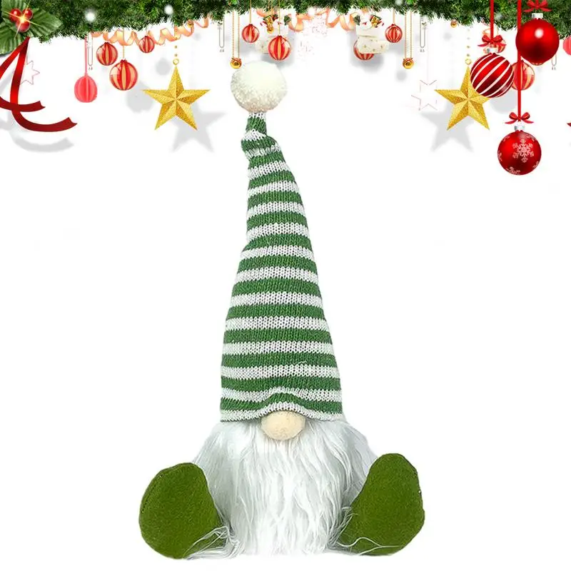 Christmas Gnome Knitted Hat Christmas Elf Rudolph Plush Toy Tabletop Decorations Red Green White Christmas Decorations Faceless
Christmas Gnome Knitted Hat Christmas Elf Rudolph Plush Toy Tabletop Decorations Red Green White Christmas Decorations Faceless