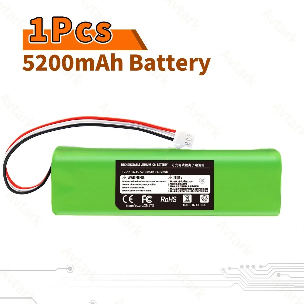 Replacement For XiaoMi Lydsto R1 Roidmi Eve Plus Viomi S9 Robot Vacuum Cleaner Battery Pack Capacity 12800mAh Accessories Parts
Replacement For XiaoMi Lydsto R1 Roidmi Eve Plus Viomi S9 Robot Vacuum Cleaner Battery Pack Capacity 12800mAh Accessories Parts