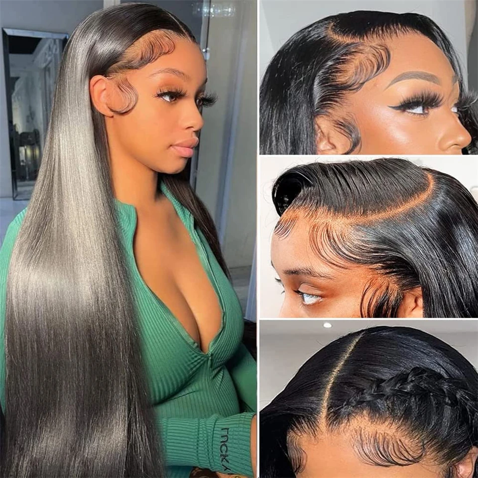 FABHAIR Straight Lace Front Wigs Brazilian Human Hair Pre Plucked with Baby Hair 180% Density 13x4 HD Lace Frontal Wig for Women
FABHAIR Straight Lace Front Wigs Brazilian Human Hair Pre Plucked with Baby Hair 180% Density 13x4 HD Lace Frontal Wig for Women