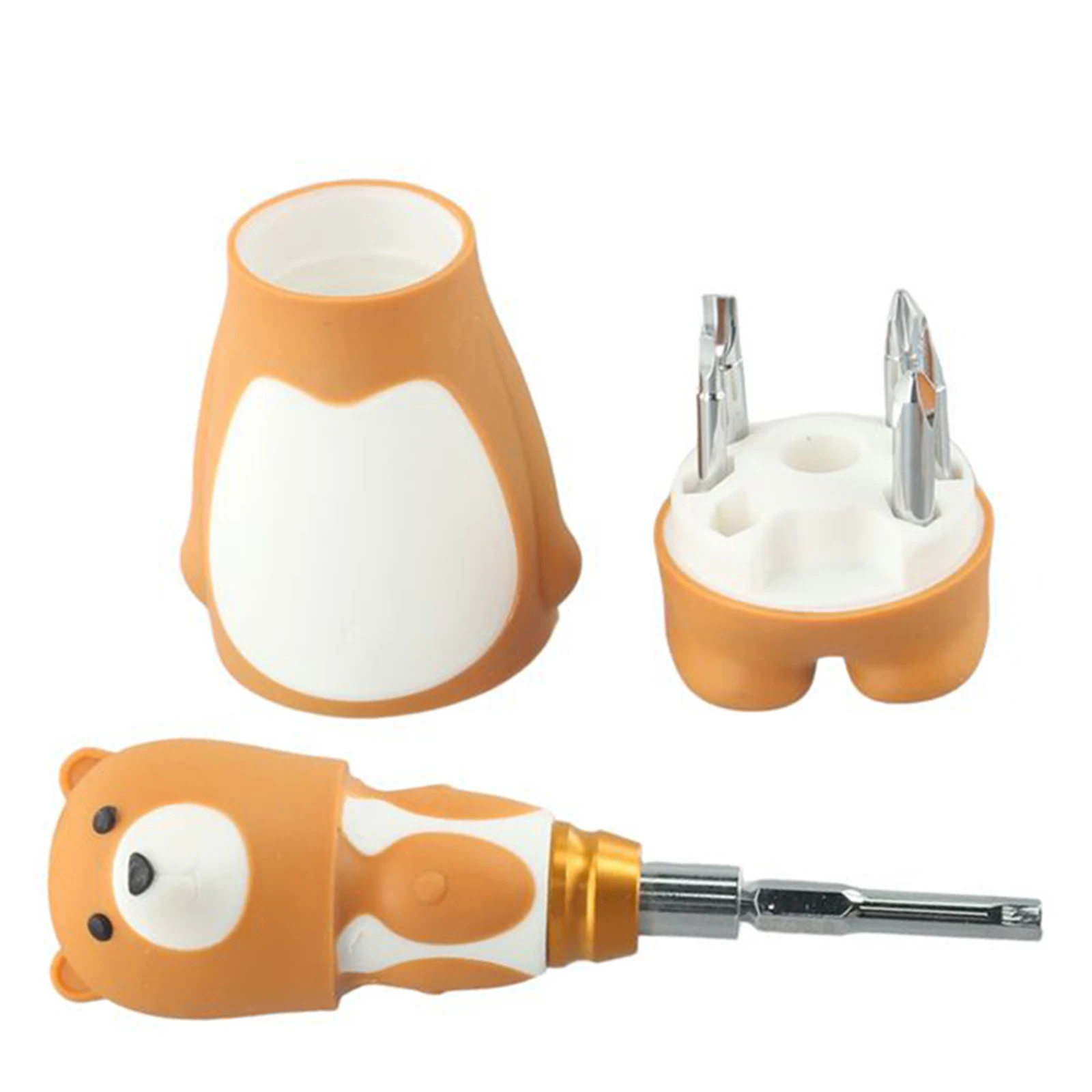 Alloy Steel Cartoon Bear Repair Tool Cartoon Bear Cartoon Bear In Labor Saving Repair Tool TPR Non Slip Handle
Alloy Steel Cartoon Bear Repair Tool Cartoon Bear Cartoon Bear In Labor Saving Repair Tool TPR Non Slip Handle