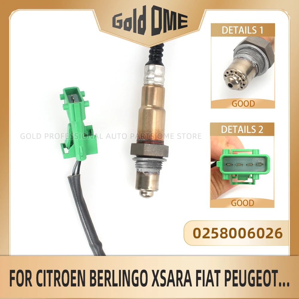 Oxygen Sensor Lambda Probe For Citroen Berlingo C3 C4 Xsara Fiat Peugeot 206 306 307 406 407 607 806 0258006026 1628EC 1628HQ
Oxygen Sensor Lambda Probe For Citroen Berlingo C3 C4 Xsara Fiat Peugeot 206 306 307 406 407 607 806 0258006026 1628EC 1628HQ