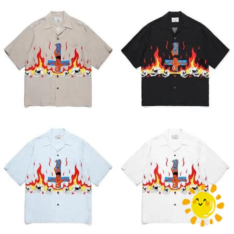 Мужская/женская летняя пляжная рубашка 24SS, рубашка высокого качества с черепами
Мужская/женская летняя пляжная рубашка 24SS, рубашка высокого качества с черепами
