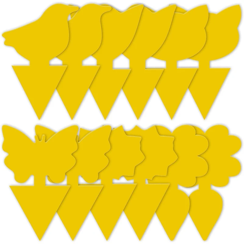 48 Pack Yellow Sticky Traps For Indoor Outdoor Natural Pest Control, Fruit Fly Trap And Yellow Gnat Traps
48 Pack Yellow Sticky Traps For Indoor Outdoor Natural Pest Control, Fruit Fly Trap And Yellow Gnat Traps