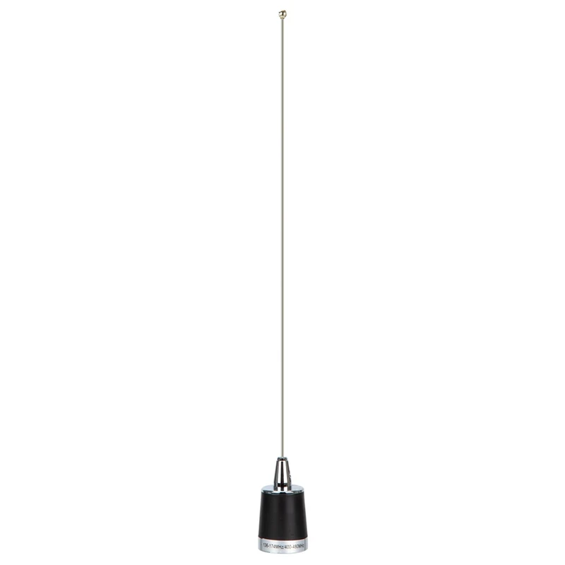 144/430Mhz 100W High Gain Mobile Radio For NMO VHF UHF Dual Band Car Antenna (1 Pcs,Black)
144/430Mhz 100W High Gain Mobile Radio For NMO VHF UHF Dual Band Car Antenna (1 Pcs,Black)