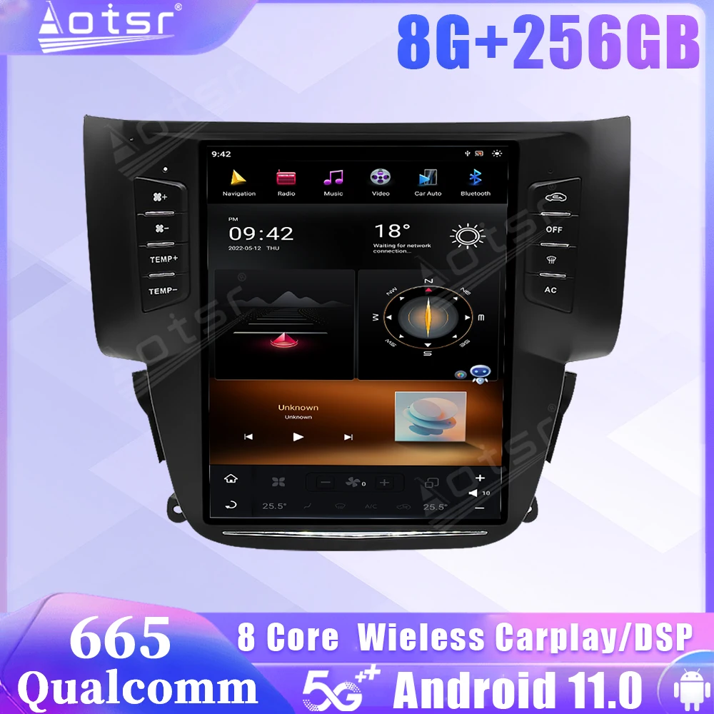 Автомагнитола Qualcomm Snapdragon 665 Android 11 Tesla для Nissan Sylphy 2012 2013 2014 2015 2016 2017 GPS Carplay стерео головное устройство
Автомагнитола Qualcomm Snapdragon 665 Android 11 Tesla для Nissan Sylphy 2012 2013 2014 2015 2016 2017 GPS Carplay стерео головное устройство