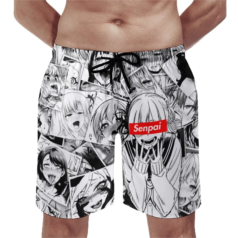 Мужские пляжные шорты Hentai, быстросохнущие плавки с 3D принтом, летние короткие штаны с карманами, шорты с аниме рисунком, плавки для плавания
Мужские пляжные шорты Hentai, быстросохнущие плавки с 3D принтом, летние короткие штаны с карманами, шорты с аниме рисунком, плавки для плавания