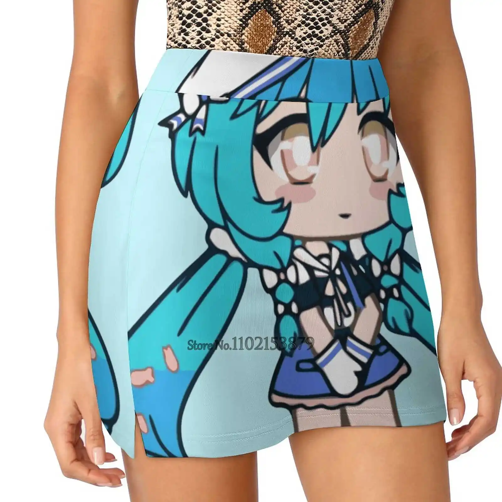 Gacha Life Mizumi Women'S Fashion Sporting Skirt With Pockets Tennis Golf Running Skirts Gacha Life Verse Gachaverse World 
Gacha Life Mizumi Women'S Fashion Sporting Skirt With Pockets Tennis Golf Running Skirts Gacha Life Verse Gachaverse World