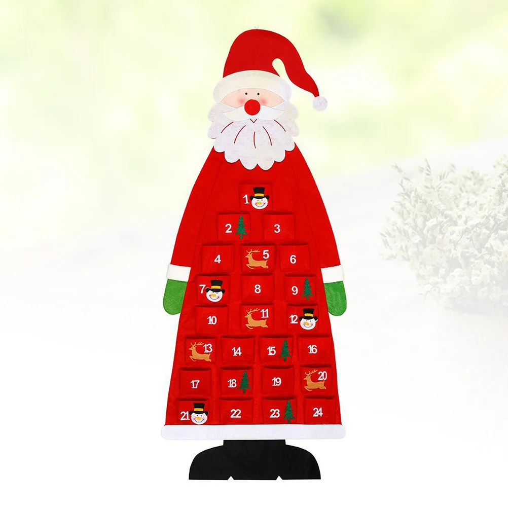 Christmas Felt Advent Calendar 2021 Wall Hanging Santa Countdown Calendar with Pockets 24 Days Fabric Xmas Calendar for Holiday
Christmas Felt Advent Calendar 2021 Wall Hanging Santa Countdown Calendar with Pockets 24 Days Fabric Xmas Calendar for Holiday