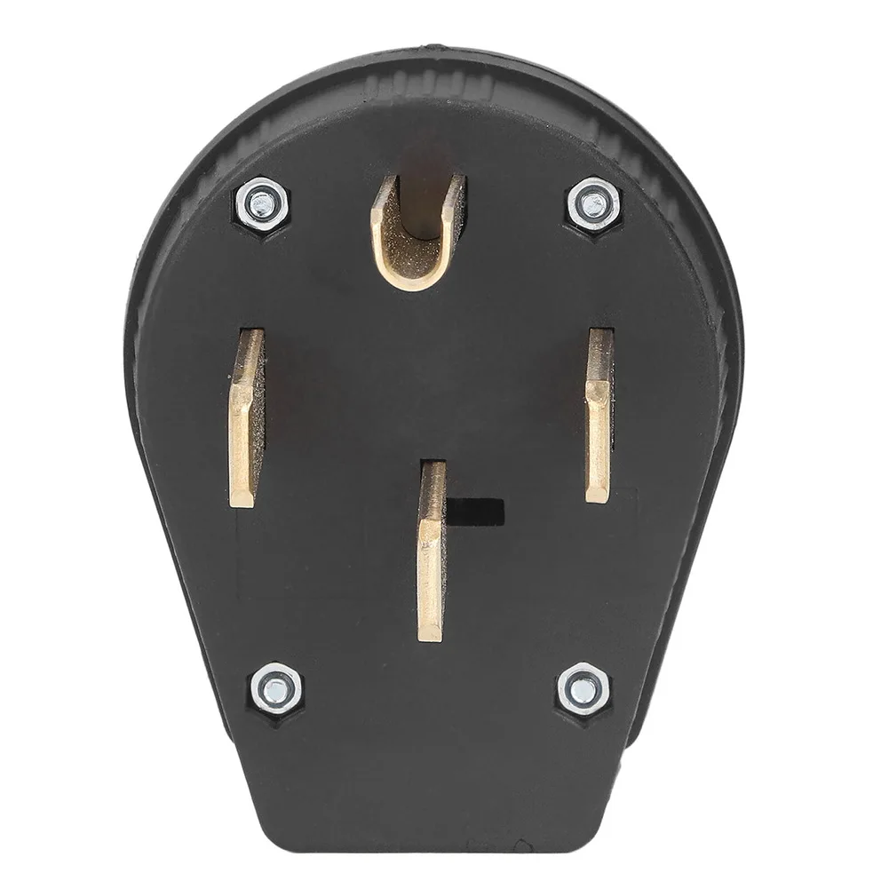 Male Generator Plug Plug NEMA Dryer Durable Electrical Generator Plug 125/250V Resistant 14-50 Straight 14-50P
Male Generator Plug Plug NEMA Dryer Durable Electrical Generator Plug 125/250V Resistant 14-50 Straight 14-50P