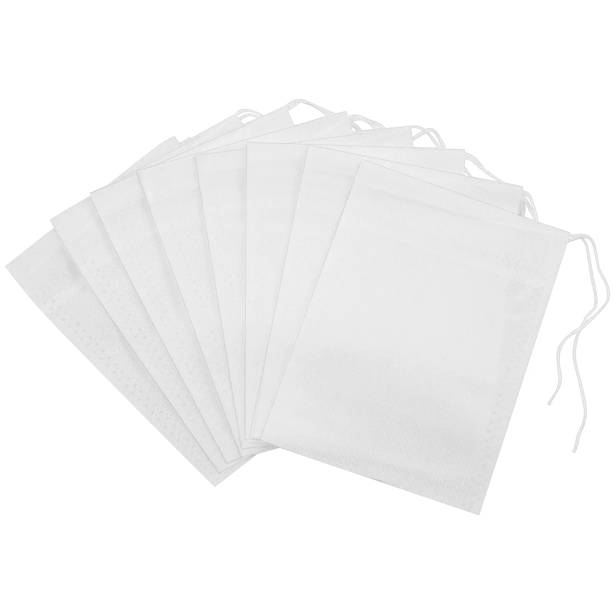 OUNONA 100 Pcs Drawstring Filter Empty Bag Non-Woven Tea Bags for Loose Leaf Tea Powder
OUNONA 100 Pcs Drawstring Filter Empty Bag Non-Woven Tea Bags for Loose Leaf Tea Powder