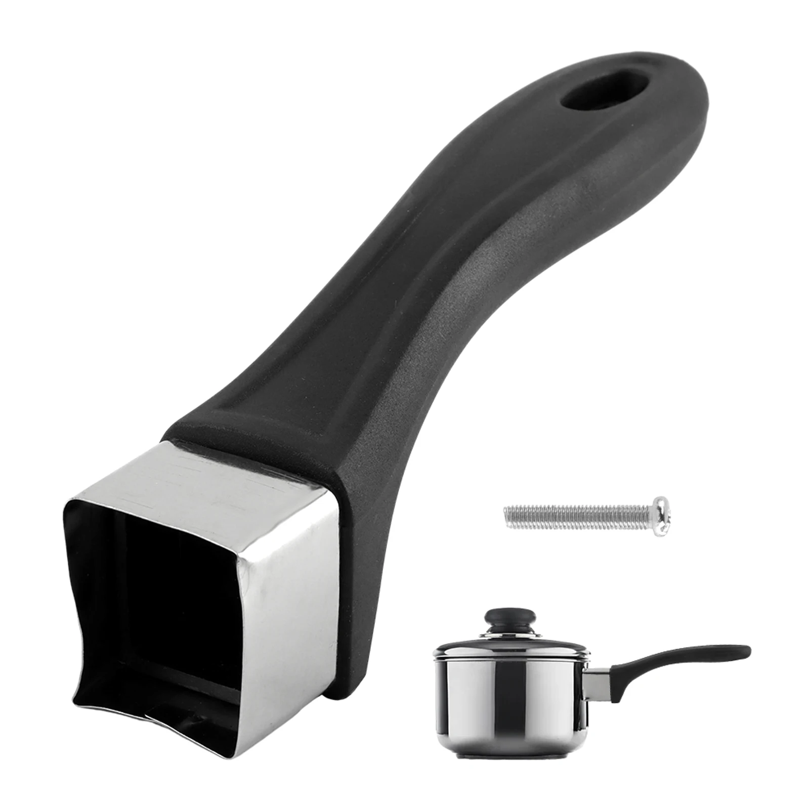

Инструмент для дома бакелитовая рукоятка эргономичная противоожоговая съемная ручка сковорода Нескользящая сменная универсальная принадлежности для готовки