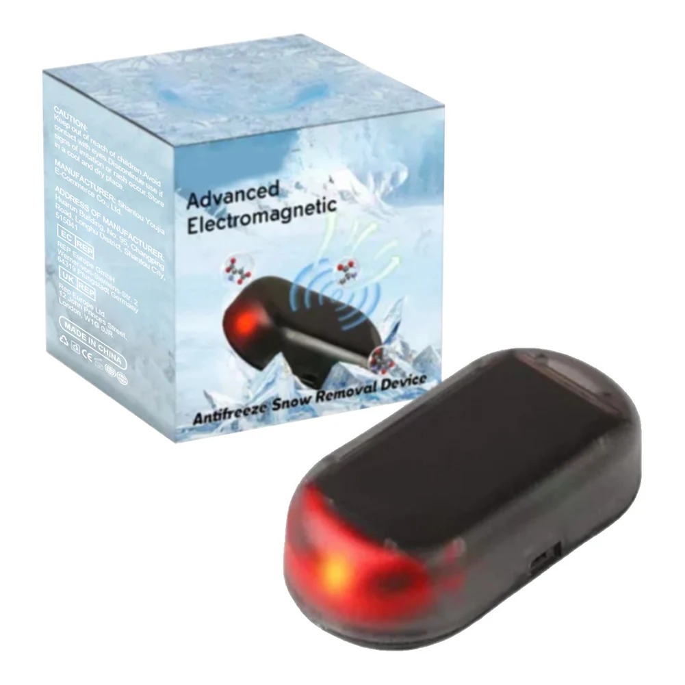 

Advanced Snow Removal Instrument Keep your car pristine and ice free with our Electromagnetic Molecular Interference Antifreeze