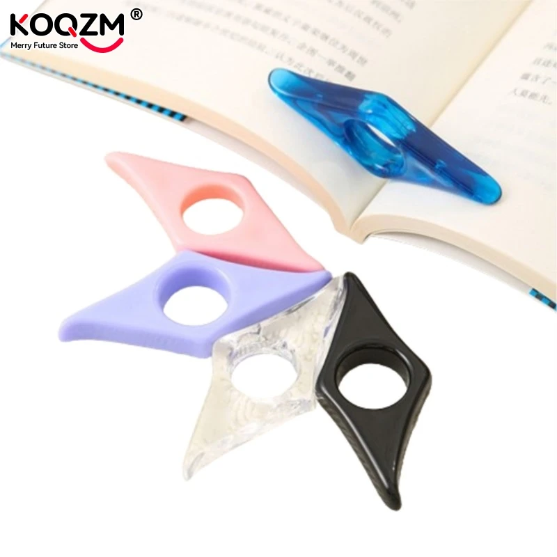 

Thumb Book Support Book Page Holder School Supplies Gifts Reading Aids Student Book Accessories Spreader Convenient Bookmark