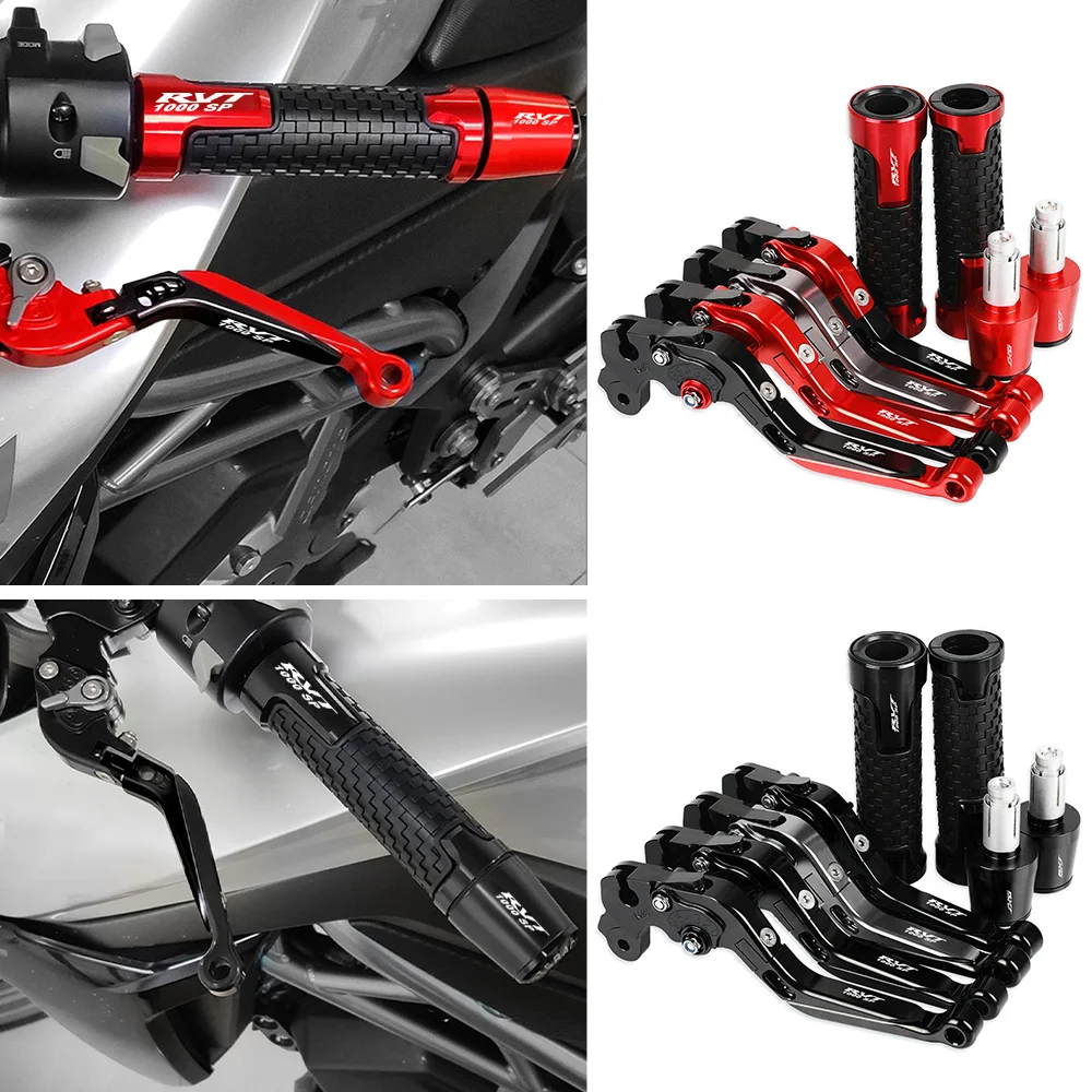 7/8" 22mm Non-slip Rubber & CNC Aluminum Handlebar Handle Bar Grips Ends Clutch Brake Levers Set For HONDA RVT1000 SP 2001-2006
7/8" 22mm Non-slip Rubber & CNC Aluminum Handlebar Handle Bar Grips Ends Clutch Brake Levers Set For HONDA RVT1000 SP 2001-2006