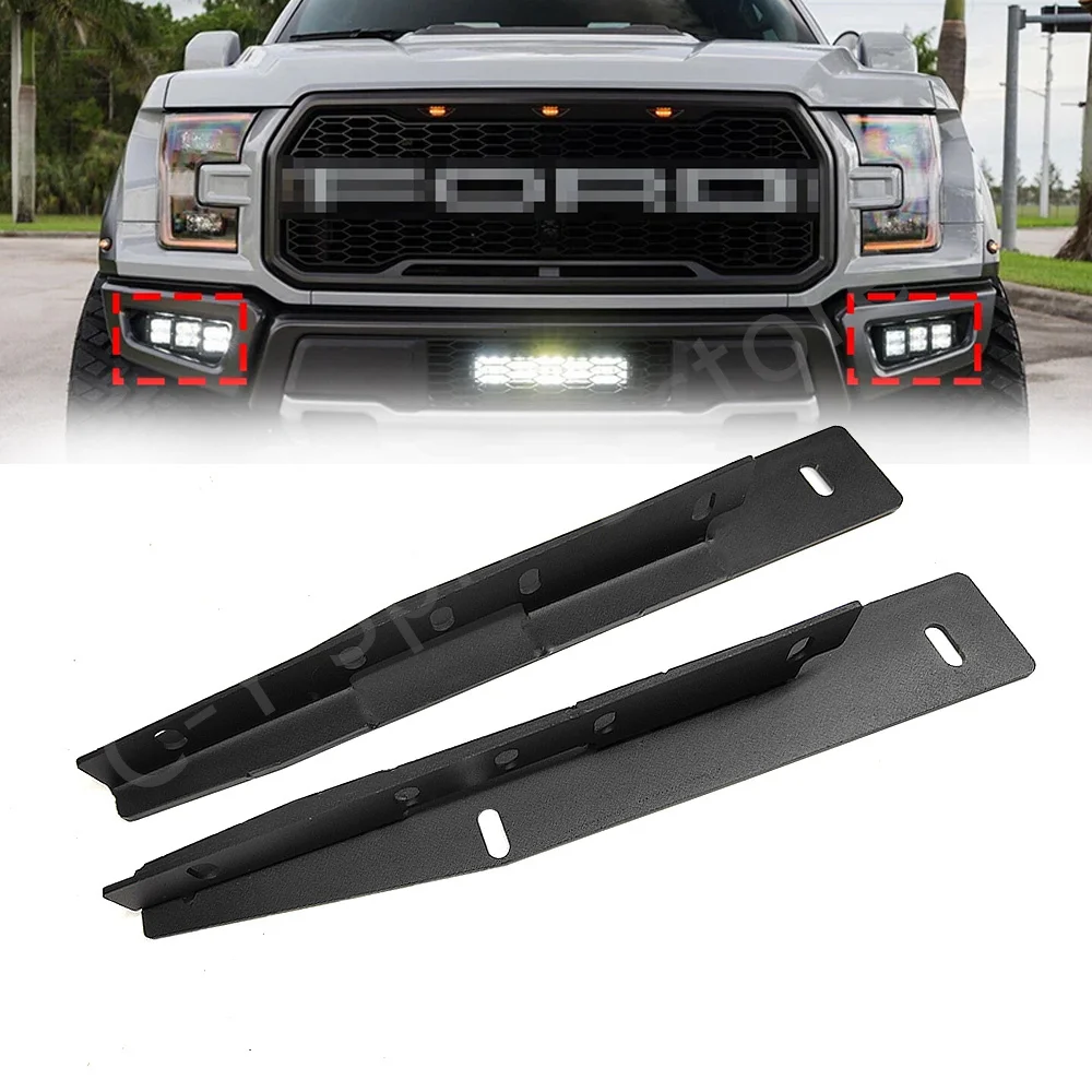 Led Bar Work Pods Light Fog Lamp Front Hidden Bumper Mounting Brackets for Ford F150 Raptor 2017 2018 2019 2020 2021 2022
Led Bar Work Pods Light Fog Lamp Front Hidden Bumper Mounting Brackets for Ford F150 Raptor 2017 2018 2019 2020 2021 2022