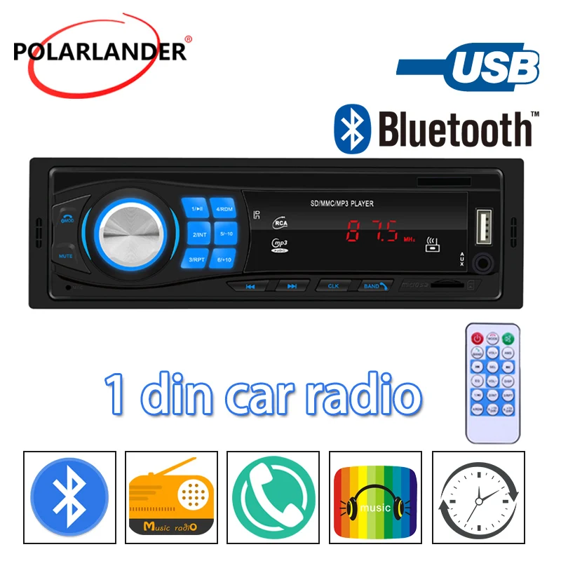 Автомобильный радиоприемник 1 Din, стереомагнитола, цифровой трубчатый mp3-плеер, 12 В, четыре выхода, 45 Вт, In-dash, Универсальный FM, AUX, USB, TF, Bluetooth
Автомобильный радиоприемник 1 Din, стереомагнитола, цифровой трубчатый mp3-плеер, 12 В, четыре выхода, 45 Вт, In-dash, Универсальный FM, AUX, USB, TF, Bluetooth