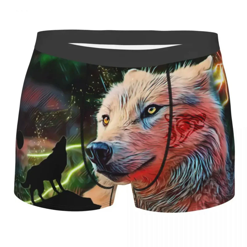 Animal Arts Wolf Totem Lightning Underpants Cotton Panties Man Underwear Print Shorts Boxer Briefs
Animal Arts Wolf Totem Lightning Underpants Cotton Panties Man Underwear Print Shorts Boxer Briefs