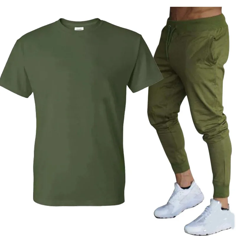 Summer Men's Fashion Short Sleeve Pants Sets Youth Running Outdoor Sports Two Piece Suits Men Clothing Suits for Man Clothes
Summer Men's Fashion Short Sleeve Pants Sets Youth Running Outdoor Sports Two Piece Suits Men Clothing Suits for Man Clothes