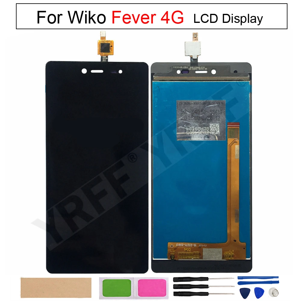 ЖК-дисплей для Wiko Fever 4G, диагональ 5,2 дюйма, панель ЖК-экрана, запасные части, бесплатная доставка
ЖК-дисплей для Wiko Fever 4G, диагональ 5,2 дюйма, панель ЖК-экрана, запасные части, бесплатная доставка