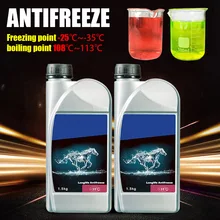 1.5L -35°C/-25°C Antifreeze Coolant Red/Green Waterless Prediluted Ready-to-Use
1.5L -35°C/-25°C Antifreeze Coolant Red/Green Waterless Prediluted Ready-to-Use