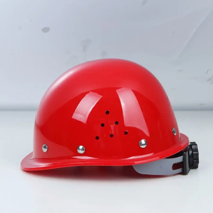 Steel Nail Safety Hat Thicken FRP Material Anti Smashing Construction Site Labor Protective Breathable Adjustable Safety Hat
Steel Nail Safety Hat Thicken FRP Material Anti Smashing Construction Site Labor Protective Breathable Adjustable Safety Hat