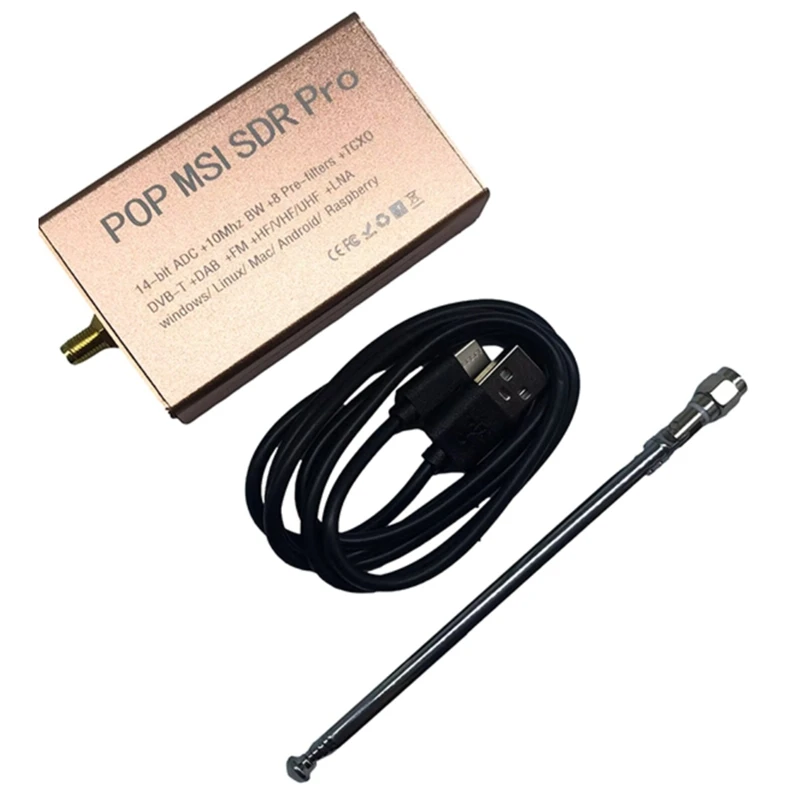 SDR RSP1 10Khz-2Ghz 14Bit Software Defined Radios SDR Receiver With TCXO LNA Sdrplay Driver
SDR RSP1 10Khz-2Ghz 14Bit Software Defined Radios SDR Receiver With TCXO LNA Sdrplay Driver