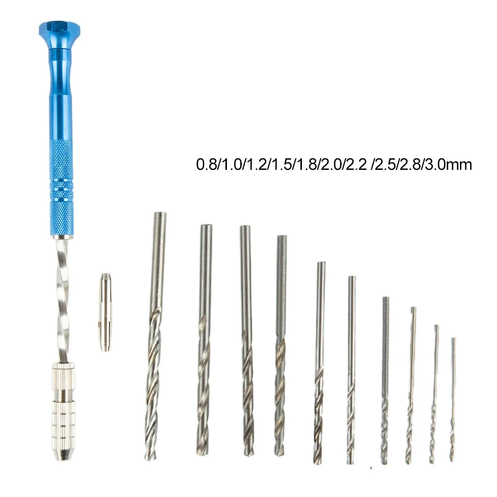 Automatic Mini Micro Hand Drill Aluminum Spiral Hand Manual Push Chuck 0.5-3.0mm Drill Bits Manual Hole Punch Tools
Automatic Mini Micro Hand Drill Aluminum Spiral Hand Manual Push Chuck 0.5-3.0mm Drill Bits Manual Hole Punch Tools