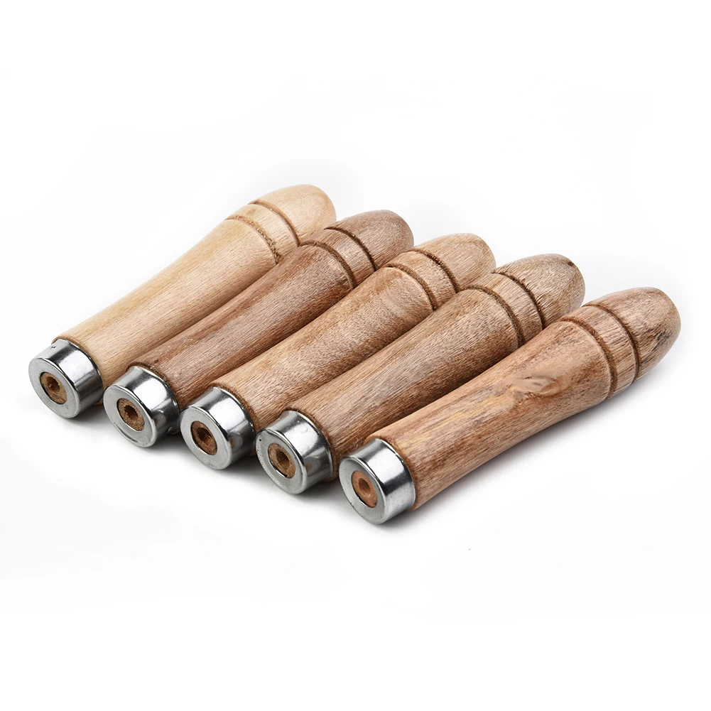 Durable Wooden File Handle Replacement 4mm Diameter Small 5pcs For File Craft Tool Portable Replacement Set Strong Metal Collar
Durable Wooden File Handle Replacement 4mm Diameter Small 5pcs For File Craft Tool Portable Replacement Set Strong Metal Collar
