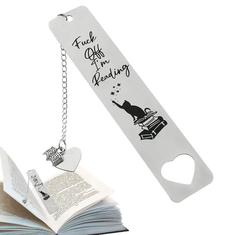 

Cat Bookmark Stainless Steel Reading Page Book Mark For Kids Teacher's Day Graduation Student Gift Stationery Book Decorations
