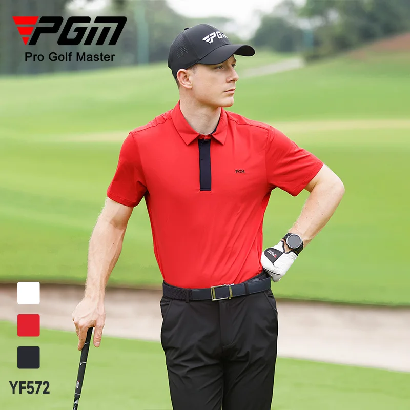 PGM Golf Мужская летняя спортивная футболка с коротким рукавом дышащая модная спортивная мягкая мужская футболка для гольфа от производителя
PGM Golf Мужская летняя спортивная футболка с коротким рукавом дышащая модная спортивная мягкая мужская футболка для гольфа от производителя
