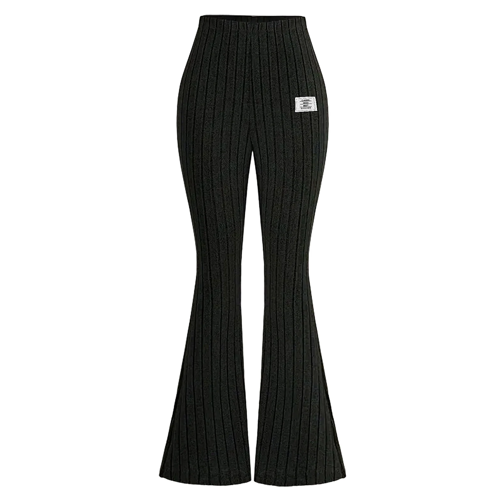 بنطلونات ضيقة مزينة بالزهور للفتيات، سراويل واسعة متعددة الاستخدامات من القماش المطاطي المنسوج، بنطلونات يوجا مخططة للفتيات بنطلونات ضيقة مزينة بالزهور للفتيات، سراويل واسعة متعددة الاستخدامات من القماش المطاطي المنسوج، بنطلونات يوجا مخططة للفتيات