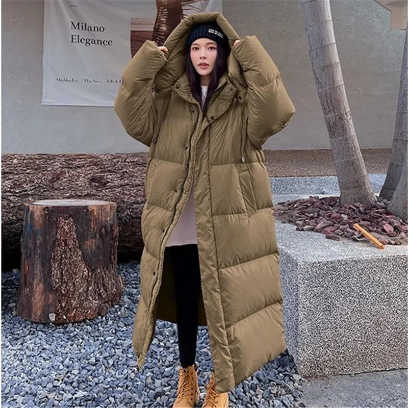 New Winter Parcas Down Padded Jacket Women Hooded Long Thick Warm Coat Female Casual Snow Wear Cotton Clothes Overcoat Tide W014
New Winter Parcas Down Padded Jacket Women Hooded Long Thick Warm Coat Female Casual Snow Wear Cotton Clothes Overcoat Tide W014
