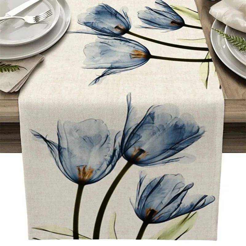Wedding Tulip Linen Table Rustic Farmhouse Style Table Runner 13X70 Inch,Kitchen Dining Table Decoration for Indoor Outdoor Home
Wedding Tulip Linen Table Rustic Farmhouse Style Table Runner 13X70 Inch,Kitchen Dining Table Decoration for Indoor Outdoor Home