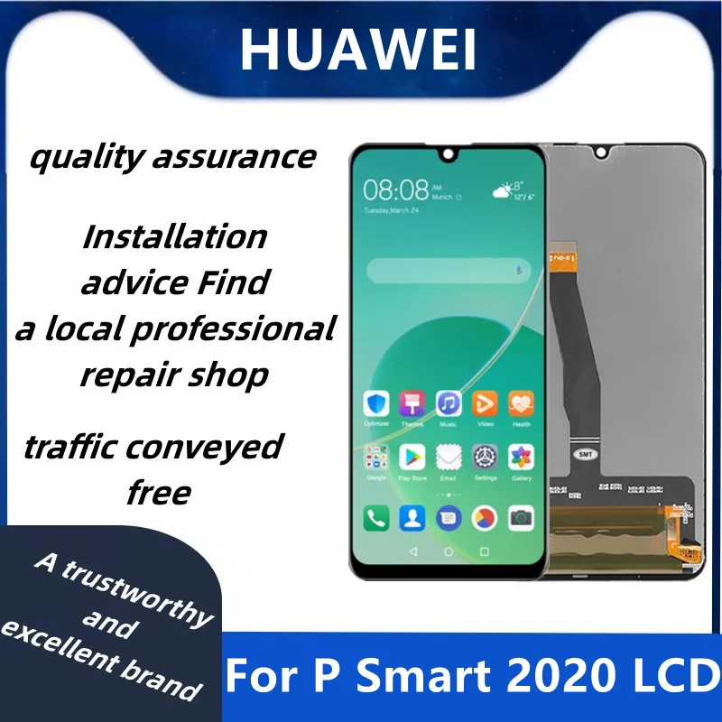 6,21 "; Оригинальный для Huawei P Smart 2020 ЖК-дисплей с рамкой, сенсорный экран, дигитайзер в сборе для Psmart, запасная часть
6,21 "; Оригинальный для Huawei P Smart 2020 ЖК-дисплей с рамкой, сенсорный экран, дигитайзер в сборе для Psmart, запасная часть