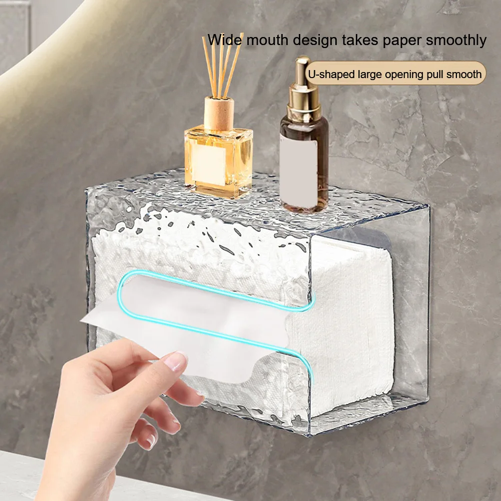 Multifunctional Glacier Pattern Tissue Box Bathroom Wall Mounted Tissue Box Car Line Grid Draw Paper Box For Living Room
Multifunctional Glacier Pattern Tissue Box Bathroom Wall Mounted Tissue Box Car Line Grid Draw Paper Box For Living Room