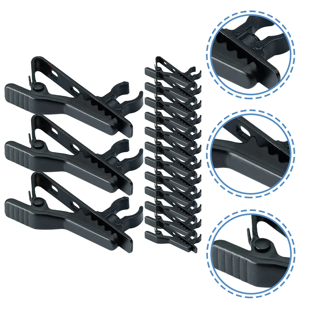 15 Pcs Mini Microphone Collar Clip Universal Stand Holder Home Iron Clips Accessories
15 Pcs Mini Microphone Collar Clip Universal Stand Holder Home Iron Clips Accessories