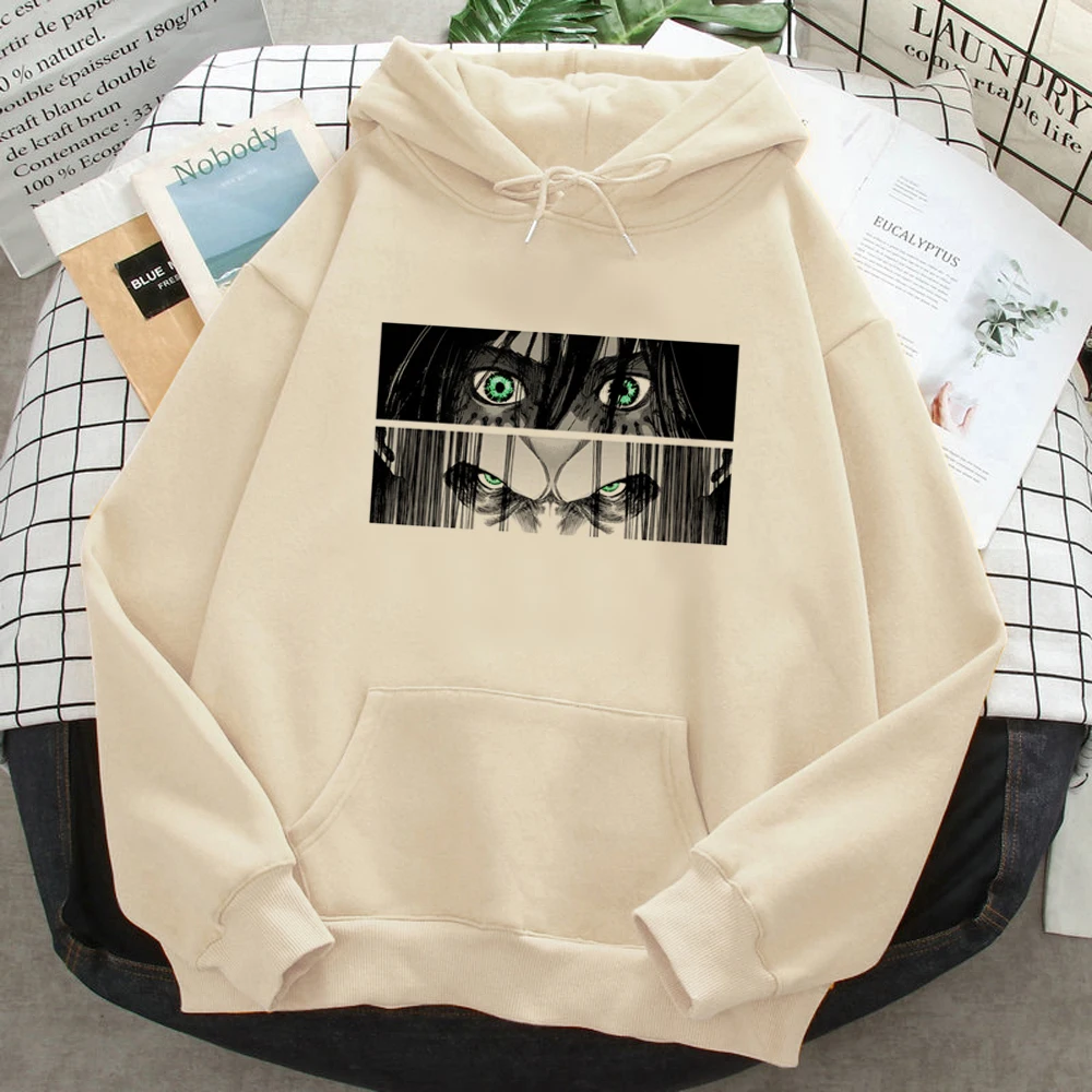 Aot Eren Attack on Titan Shingeki No Kyojin hoodies women Korean style Fleece harajuku y2k aesthetic Hooded Shirt women 90s
Aot Eren Attack on Titan Shingeki No Kyojin hoodies women Korean style Fleece harajuku y2k aesthetic Hooded Shirt women 90s
