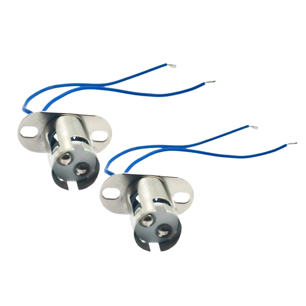 Car Auto 2PC BAY15D 1157 LED Light Bulb Socket Holder Simple Design Convenient Total Length Dimensions Universal Fitment
Car Auto 2PC BAY15D 1157 LED Light Bulb Socket Holder Simple Design Convenient Total Length Dimensions Universal Fitment