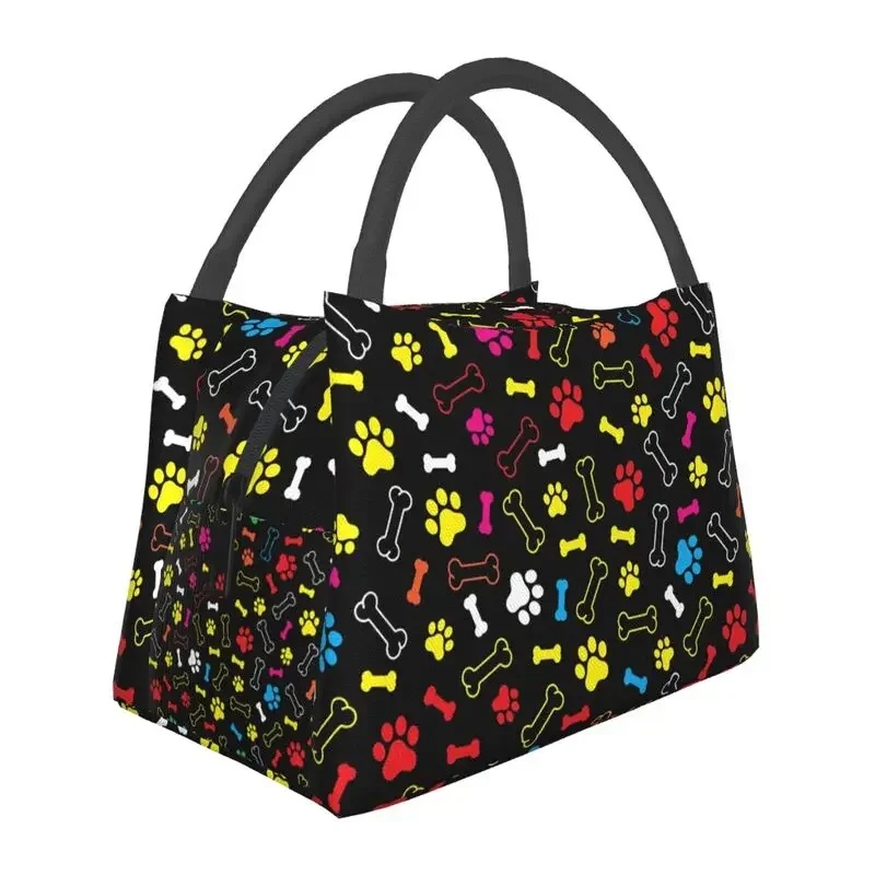 Dog Paw Bone Pattern Insulated Lunch Bag for Women Waterproof Thermal Cooler Bento Box Office Picnic Travel
Dog Paw Bone Pattern Insulated Lunch Bag for Women Waterproof Thermal Cooler Bento Box Office Picnic Travel