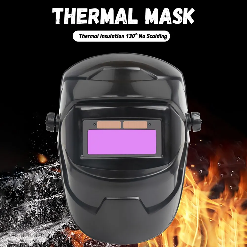 Welding Helmet Welder Mask Chameleon Large View True Color Solar Power Auto Darkening Welding Large For Arc Weld Grind Cut Welding Helmet Welder Mask Chameleon Large View True Color Solar Power Auto Darkening Welding Large For Arc Weld Grind Cut