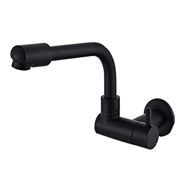 360 Degree Rotating Black Wall Mounted Single Cold Water Mixer Solid Brass Kitchen Sink Basin Faucet Mop Pool Water Taps
360 Degree Rotating Black Wall Mounted Single Cold Water Mixer Solid Brass Kitchen Sink Basin Faucet Mop Pool Water Taps