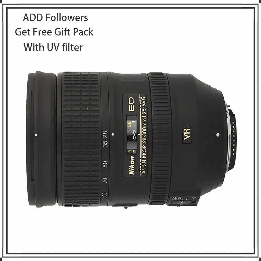 

Nikon AF-S NIKKOR 28-300mm f/3.5-5.6G ED VR Lens For Nikon SLR cameras