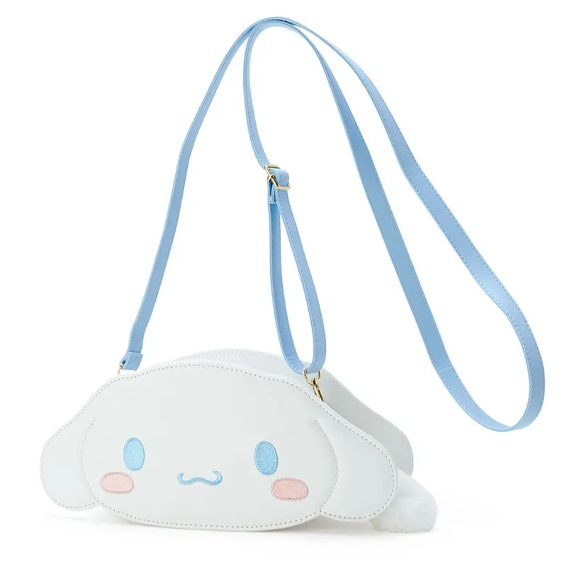 

Sanrio Cinnamoroll Shoulder Bag Hello Kitty Kawaii PU Crossbody Bag Women Fashion Satchel Simple Handbag Tote Birthday Gifts
