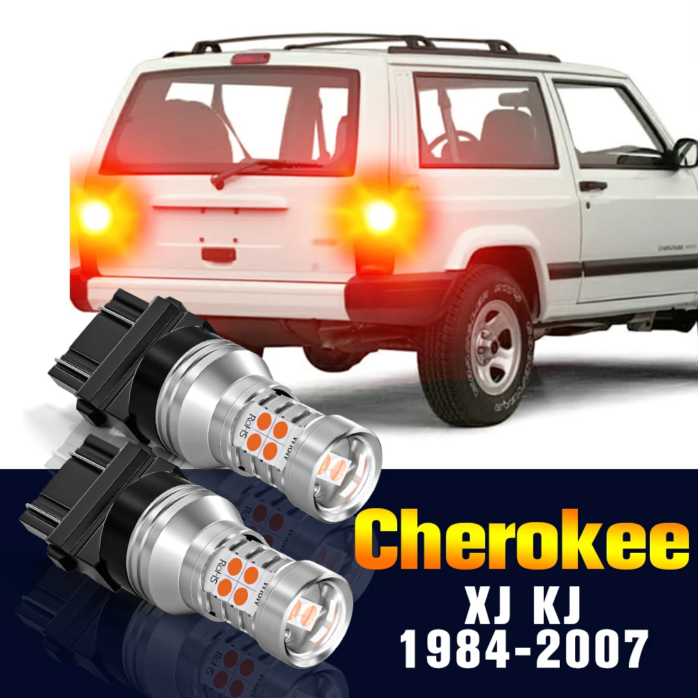 

2pcs LED Brake Light Bulb Lamp For Jeep Cherokee XJ KJ 1984-2007 1997 1998 1999 2000 2001 2002 2003 2004 2005 2006 Accessories
